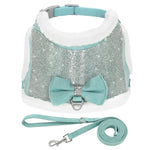 Bling Rhinestones Harness For Small Dogs