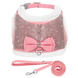 Bling Rhinestones Harness For Small Dogs