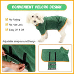 Super Absorbent Pet Bathrobe Dog Bathrobe Towel Clothes