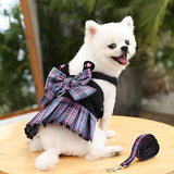 Dog Harness Vest Leash Set