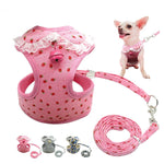 Dog Harness Vest and Leash Set