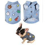 Jeans Jacket Dogs Clothes